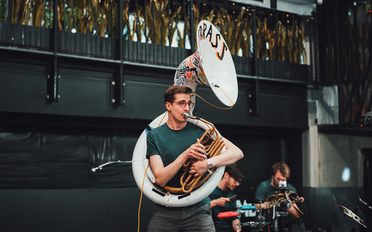 Fat Brass artwork from PizzaExpress Jazz Club Soho