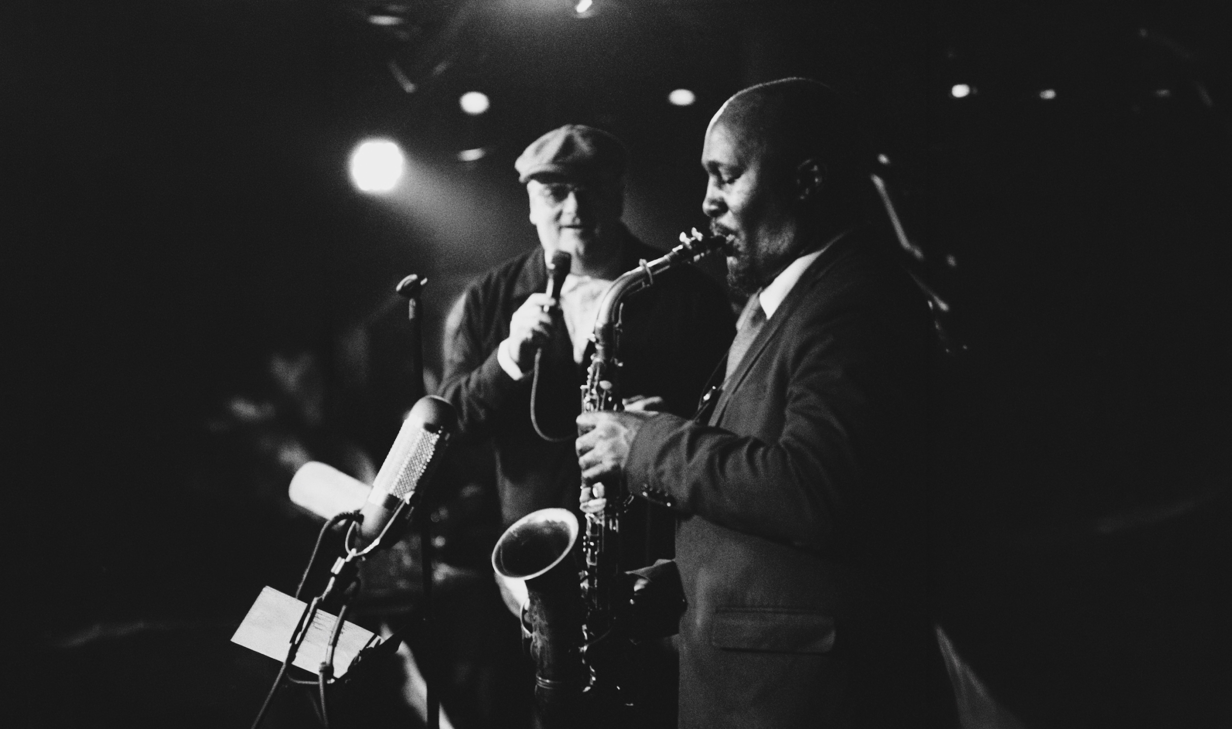 Ian Shaw with Tony Kofi artwork from PizzaExpress Jazz Club Soho