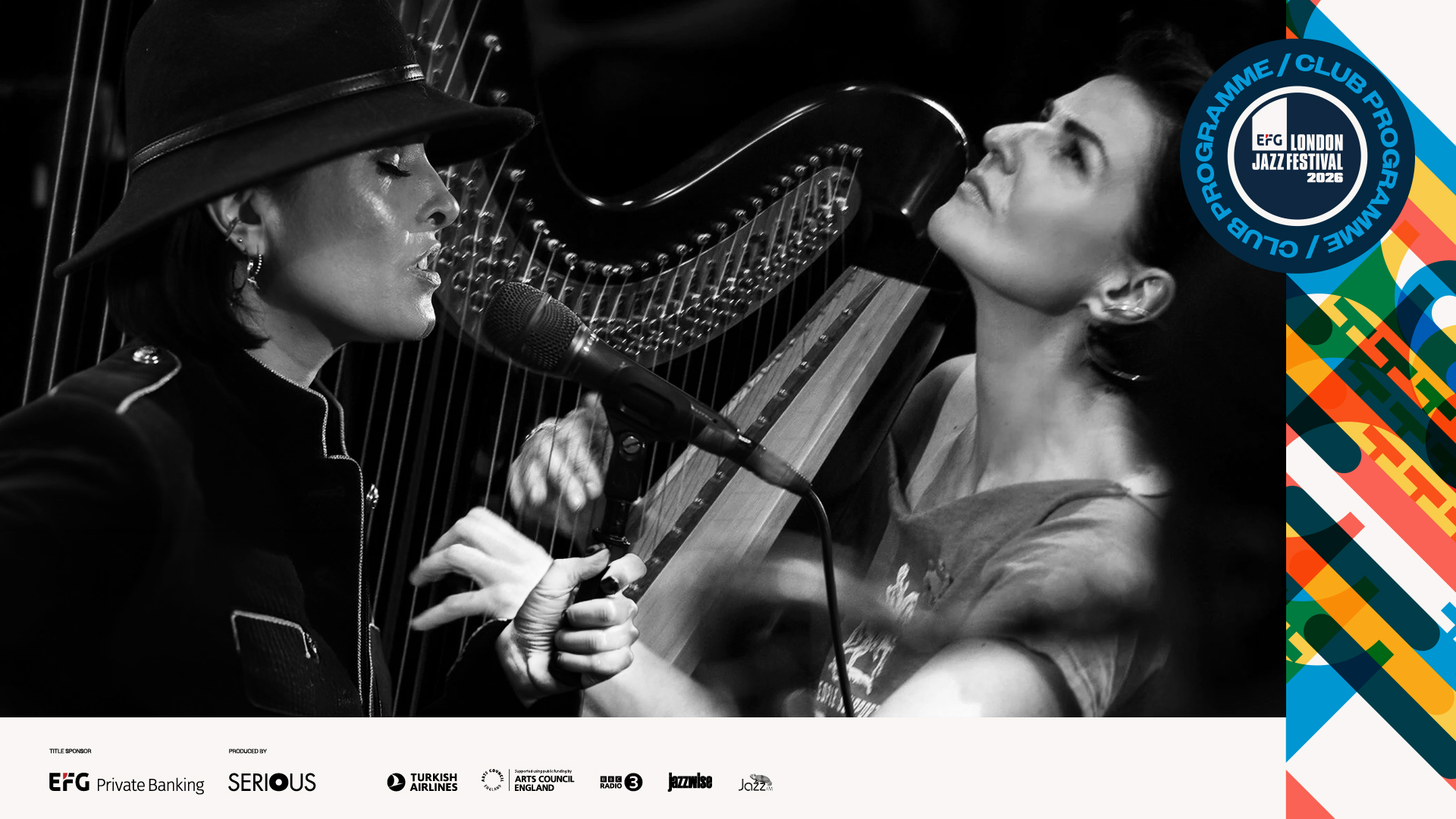 Jo Harrop & Alina Bzhezhinska artwork from PizzaExpress Jazz Club Soho