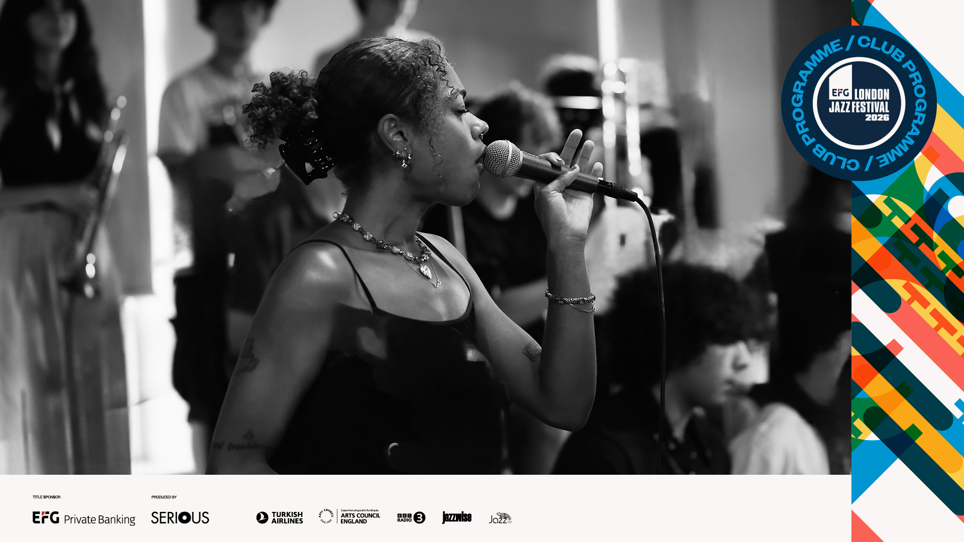 Tomorrow's Warriors Big Band artwork from PizzaExpress Jazz Club Soho