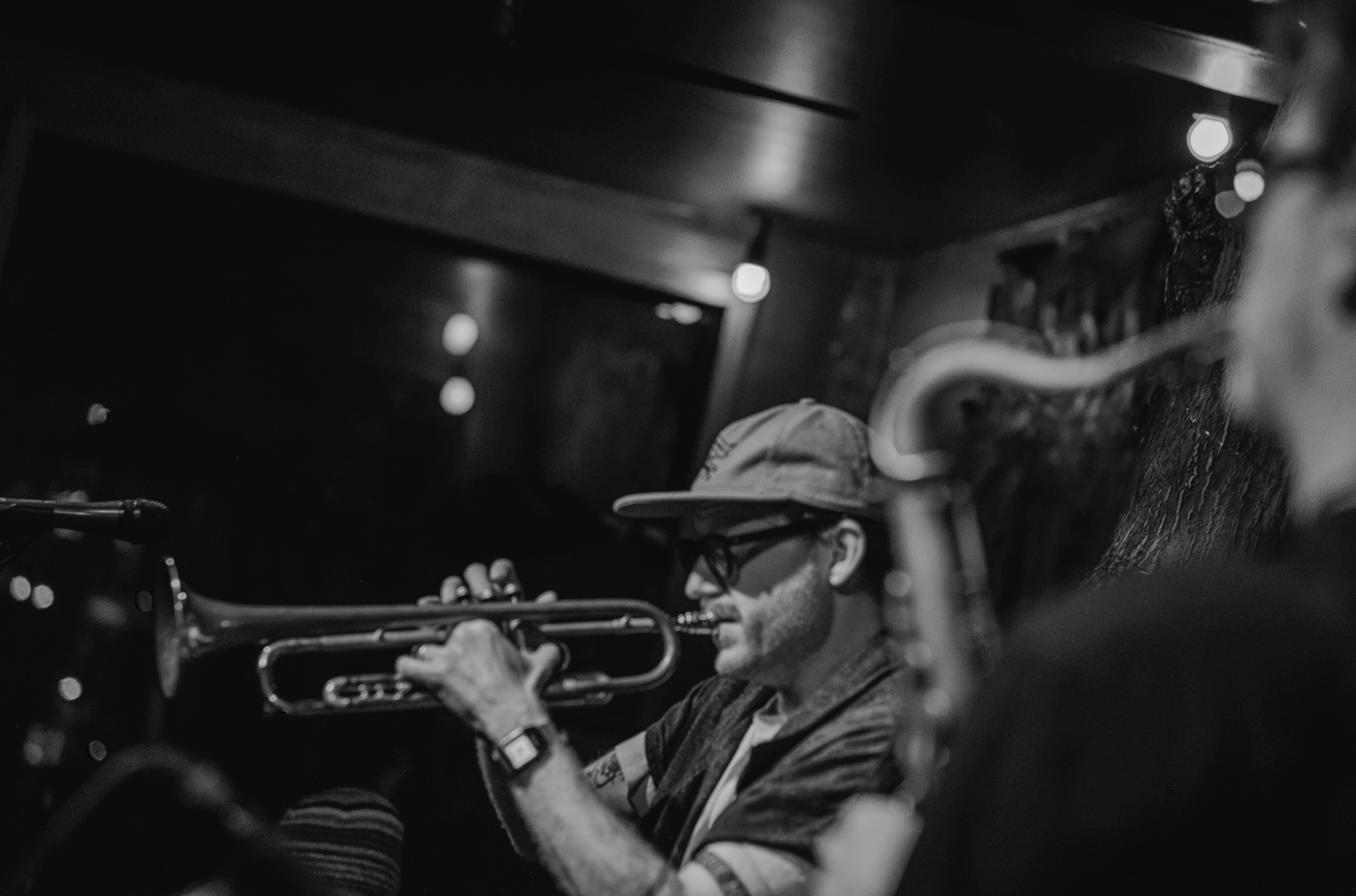 Michael Sarian's ESQUINA artwork from The Pheasantry, PizzaExpress Live