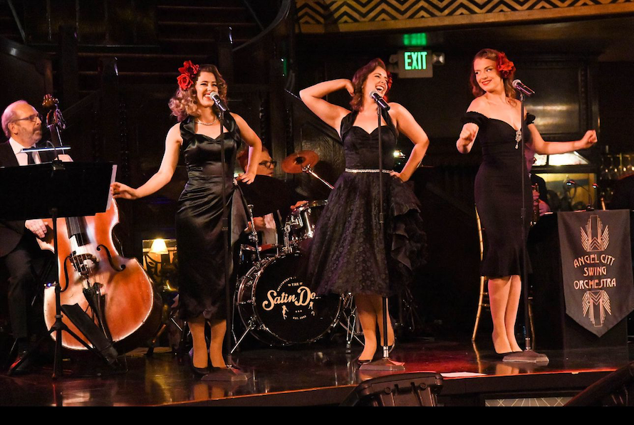 The Satin Dollz artwork from The Pheasantry, PizzaExpress Live